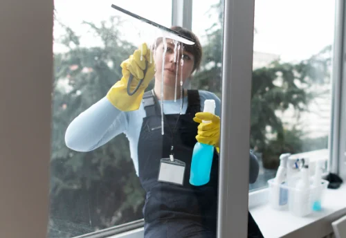 Nettoyage de vitres intérieures et extérieures à Beaumont